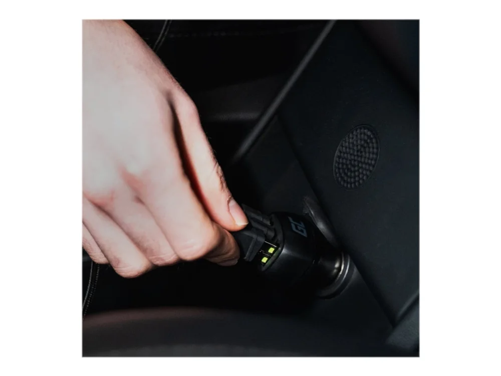 Green Cell PowerRide car power adapter