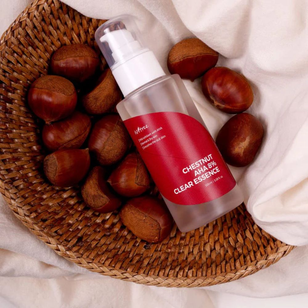 Isntree Kastanja AHA 8 % Clear Kuoriva ihoessenssi - 100 ml