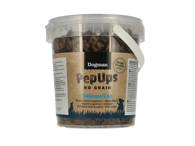 Dogman PepUps No Grain Lohi Koiranherkut 500g