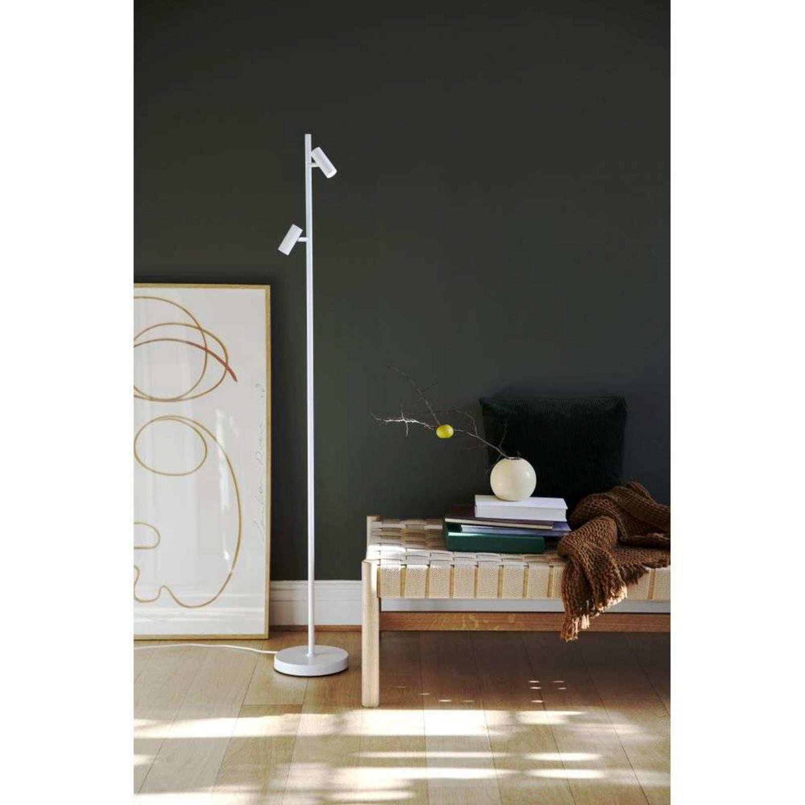Omari LED Lattiavalaisin White - Nordlux - Olohuone - Metalli