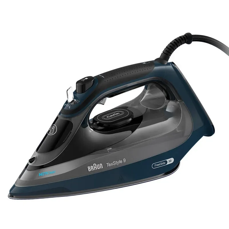 Braun TexStyle 9 SI 9682 DB -höyrysilitysrauta, 3200 W, 0,33 l, Dark Blue
