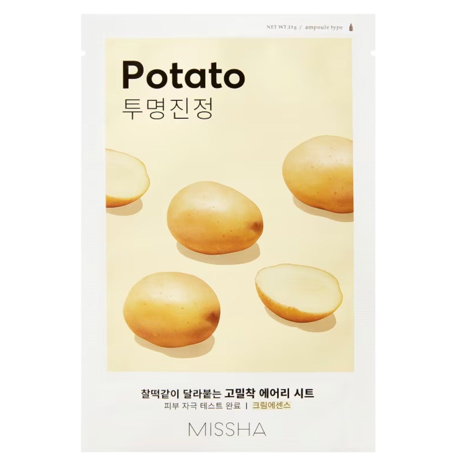 Missha Airy Fit Potato Smoothing -valoa antava kangasnaamio 19 g