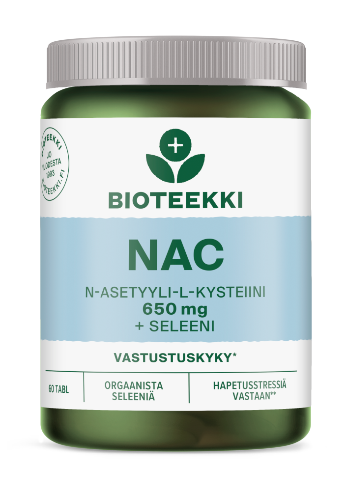 Bioteekki NAC + Seleeni 60 tabl