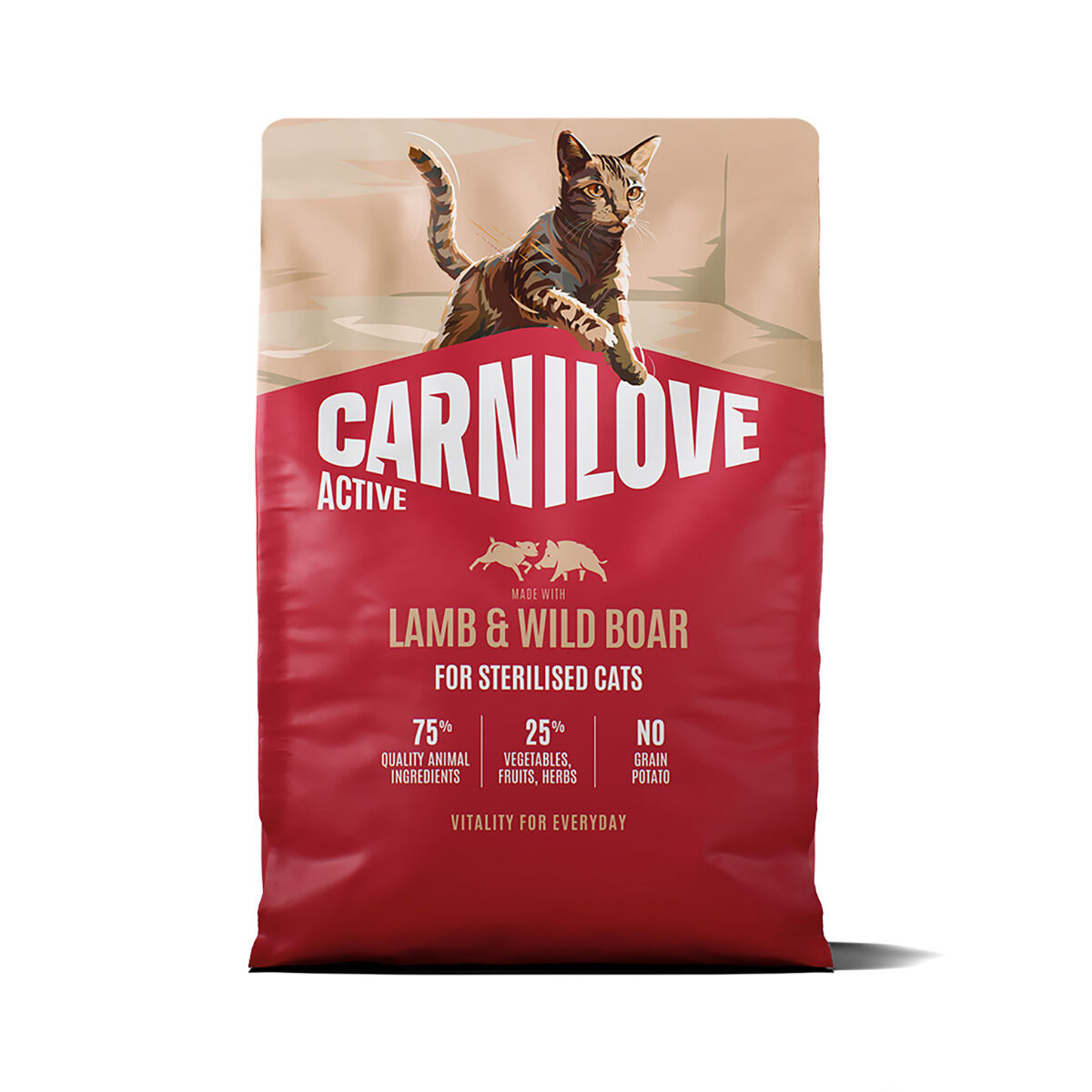 Carnilove Cat Active Sterilised Lamb & Wild boar