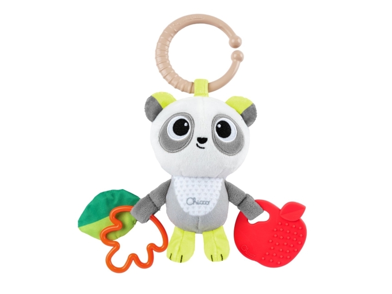 Chicco 00011566000000, Poika/tyttö, Integroidut purulelut, Tuottaa ääntä, Kangas, Muovi, Monivärinen, 1 kpl