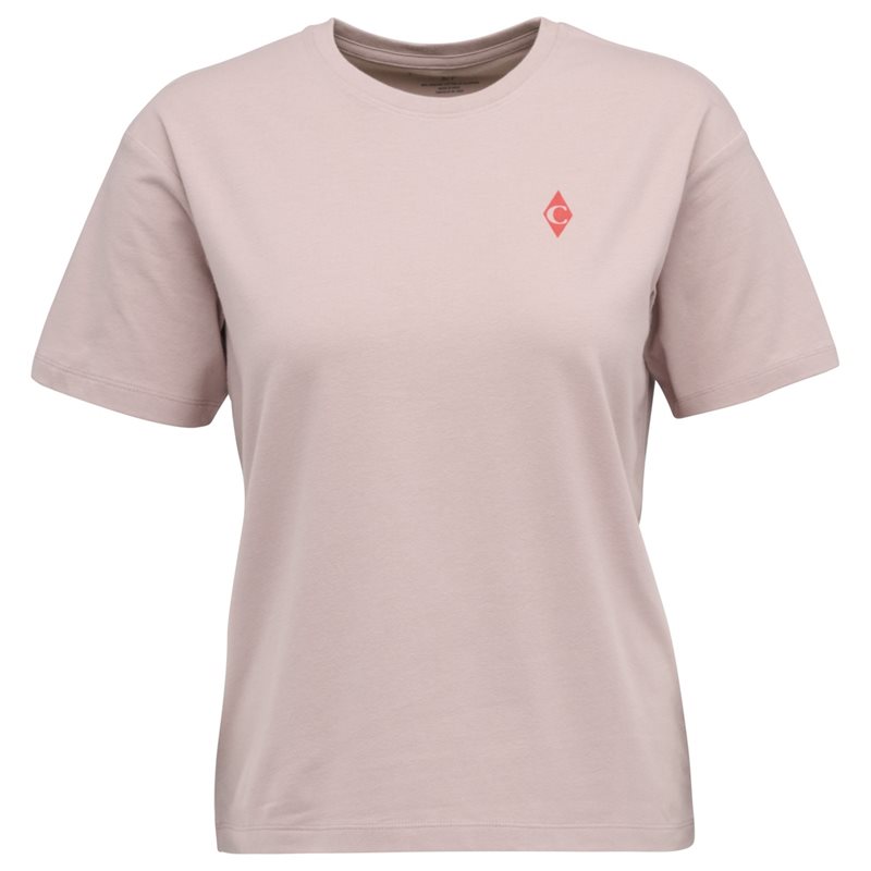 Black Diamond W Bd Dragon Ss Tee Pale Mauve - M
