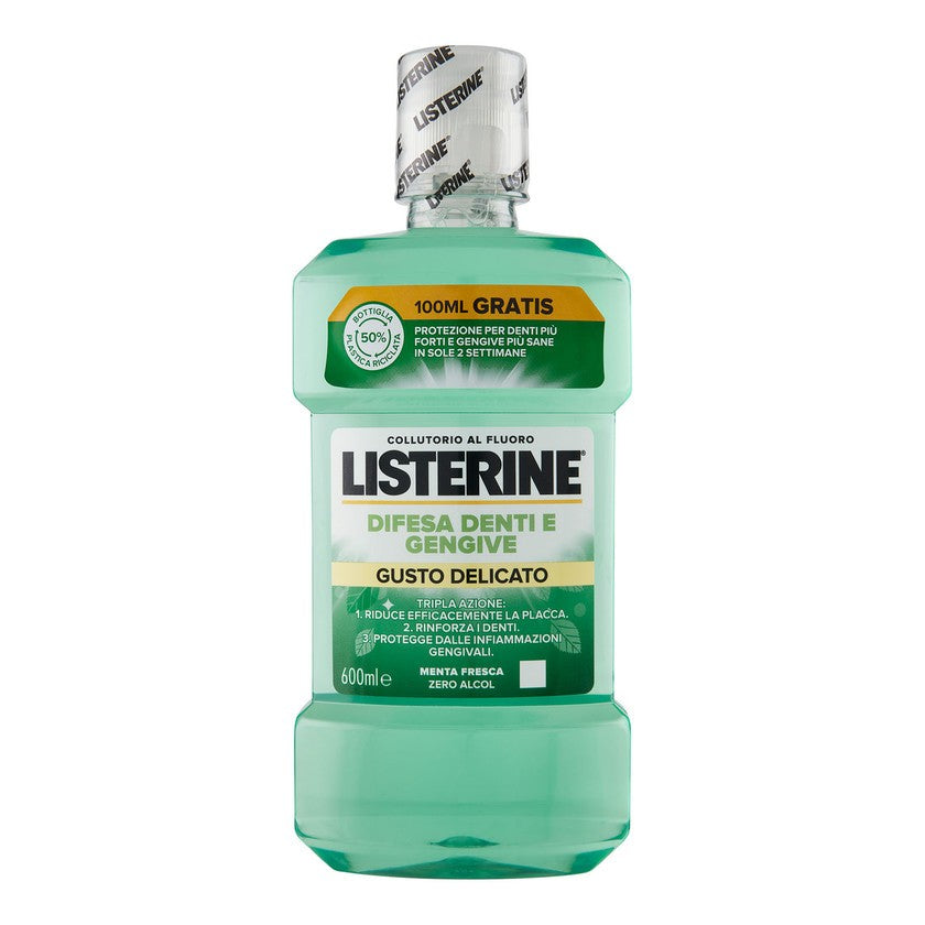 Listerine Hampaiden ja ikenien suoja 600 ml