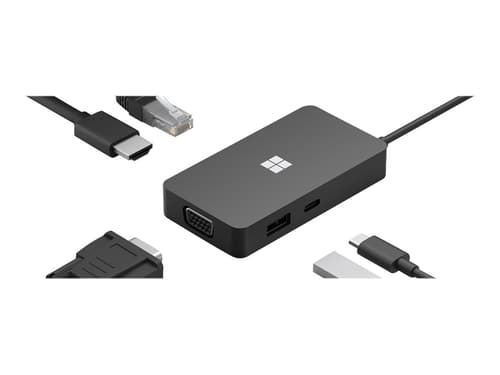 Microsoft Surface USB-C Travel Hub - docking station - VGA HDMI