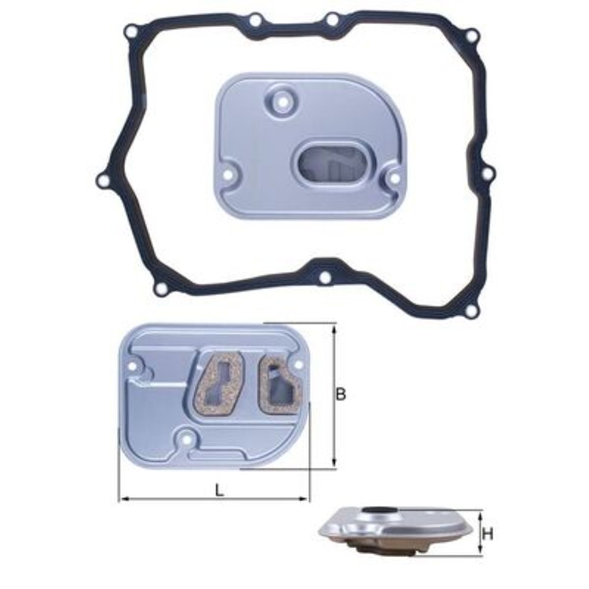 Hydrauliikkasuodatin, automaattivaihteisto MAHLE HX 236D
