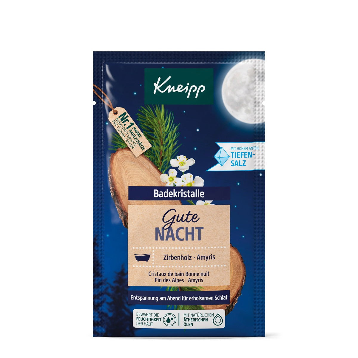 Kneipp Good Night Mineraalikylpysuolat 60g