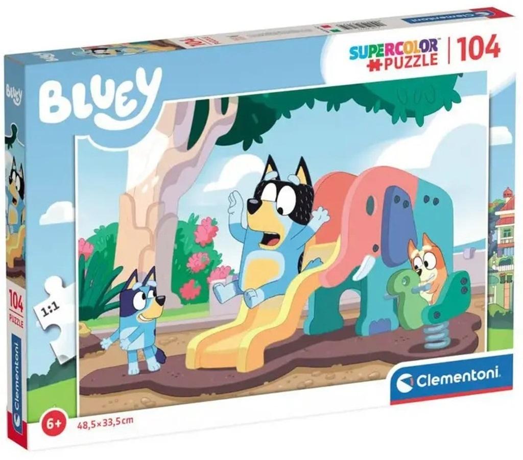 Clementoni Palapeli 104 Super Color Bluey