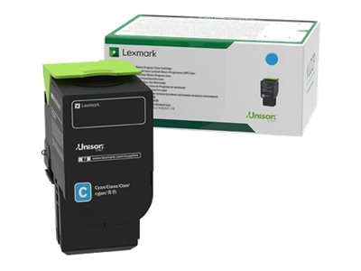 Lexmark 78C20C0 -laservärikasetti, cyan