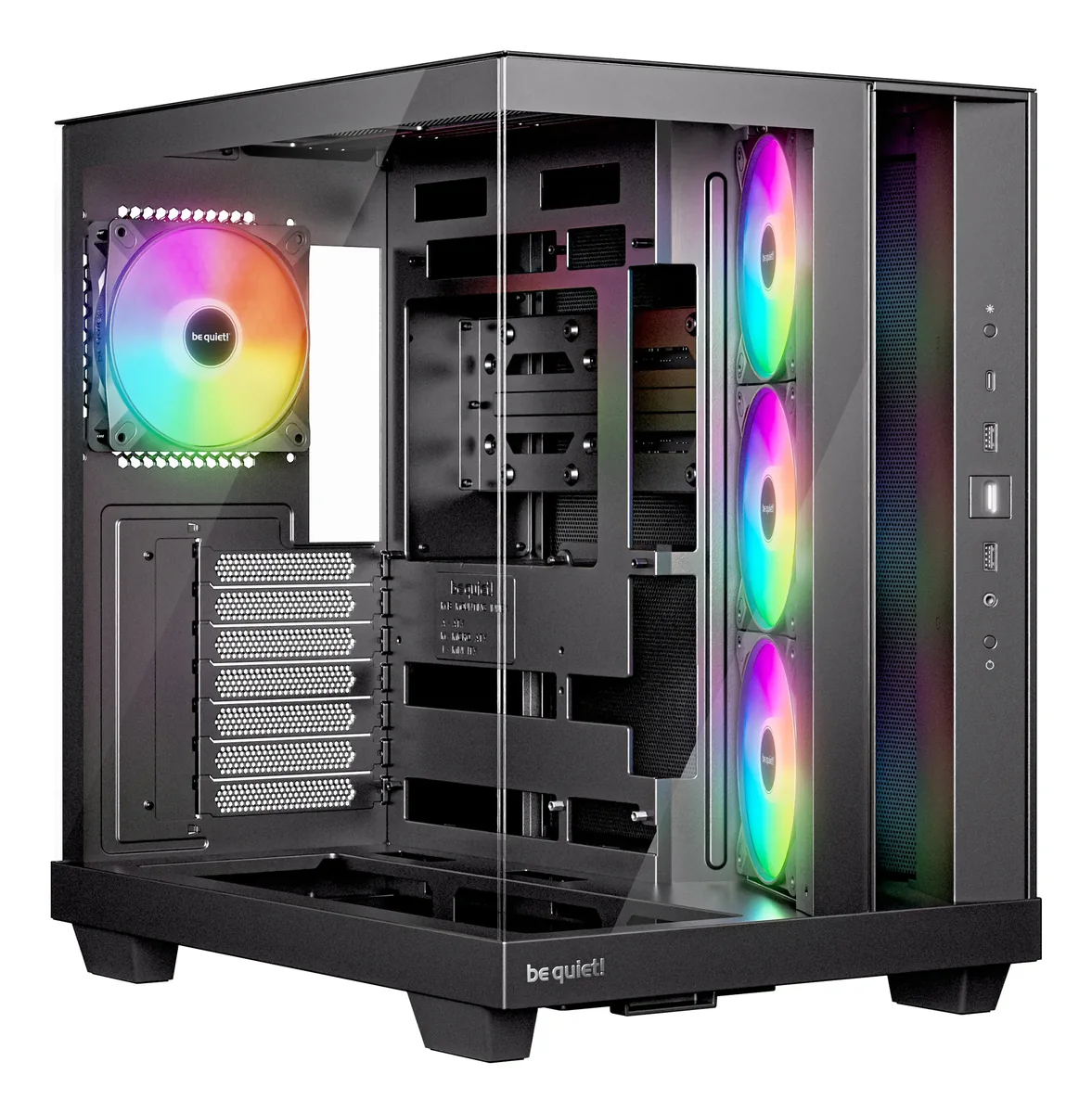 be quiet! LIGHT BASE 500 LX - Kotelot - Miditower - Musta