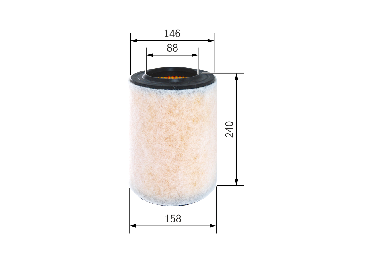 Bosch Ilmansuodatin F026400298
