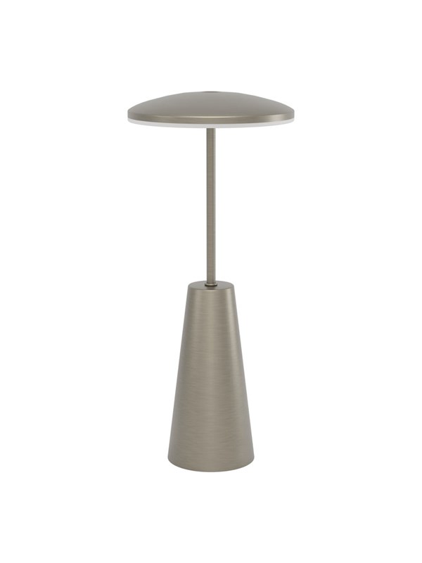 Piccola-LED-akkulamppu, pronssinvärinen, korkeus 28 cm, IP54