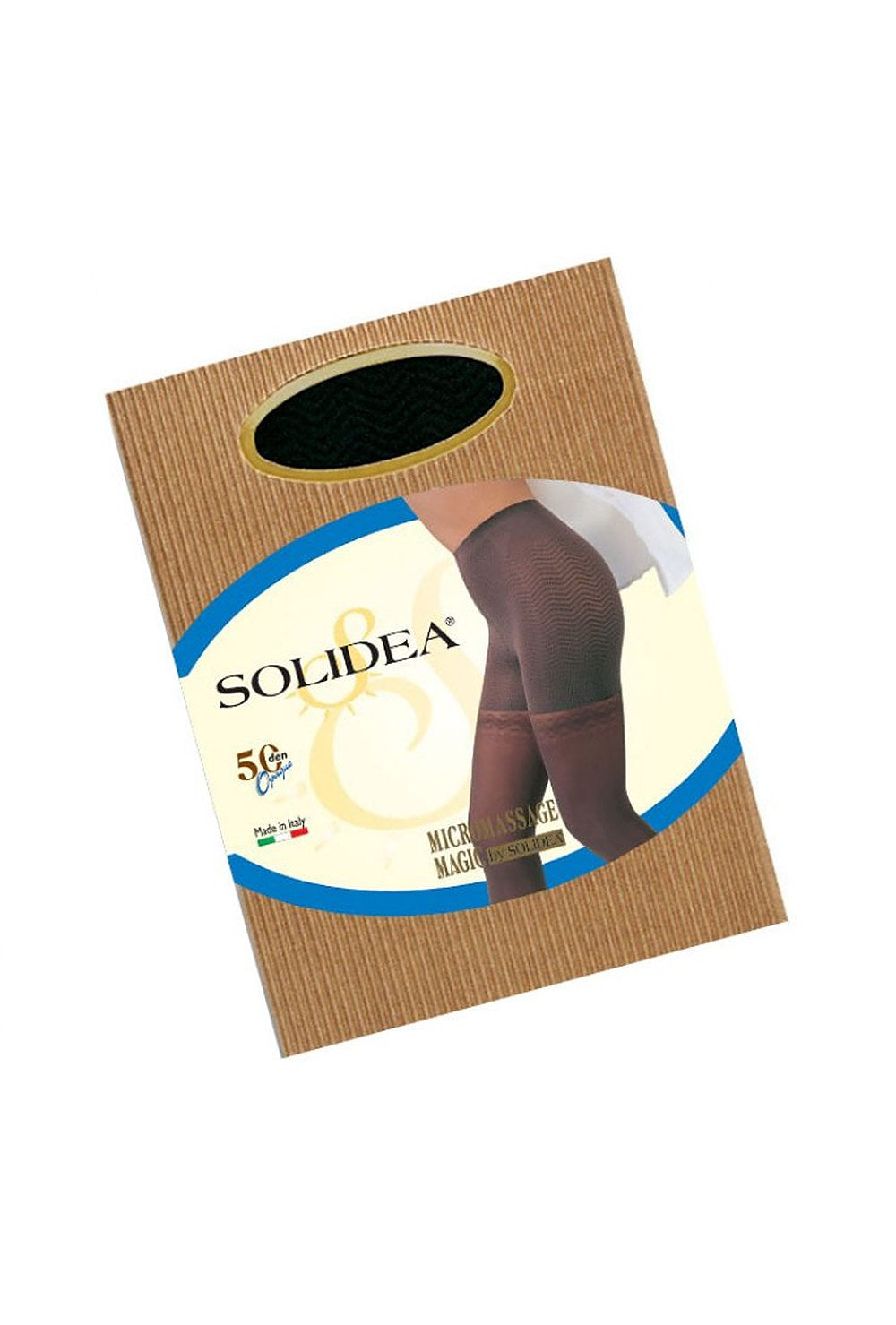 Solidea Magic 50 Opaque -sukkahousut, samettiset, savunväriset, 1 kpl