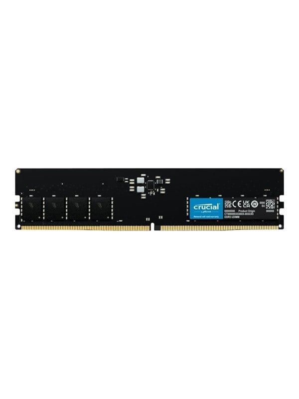 Crucial 32 Gt (1 x 32 Gt) DDR5 5600 MHz, CL46 -muisti (XMP/EXPO)