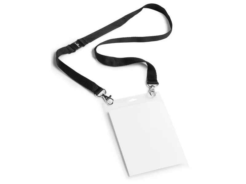 DURABLE Event-Namensschild A6 mit Textilband Duo 1