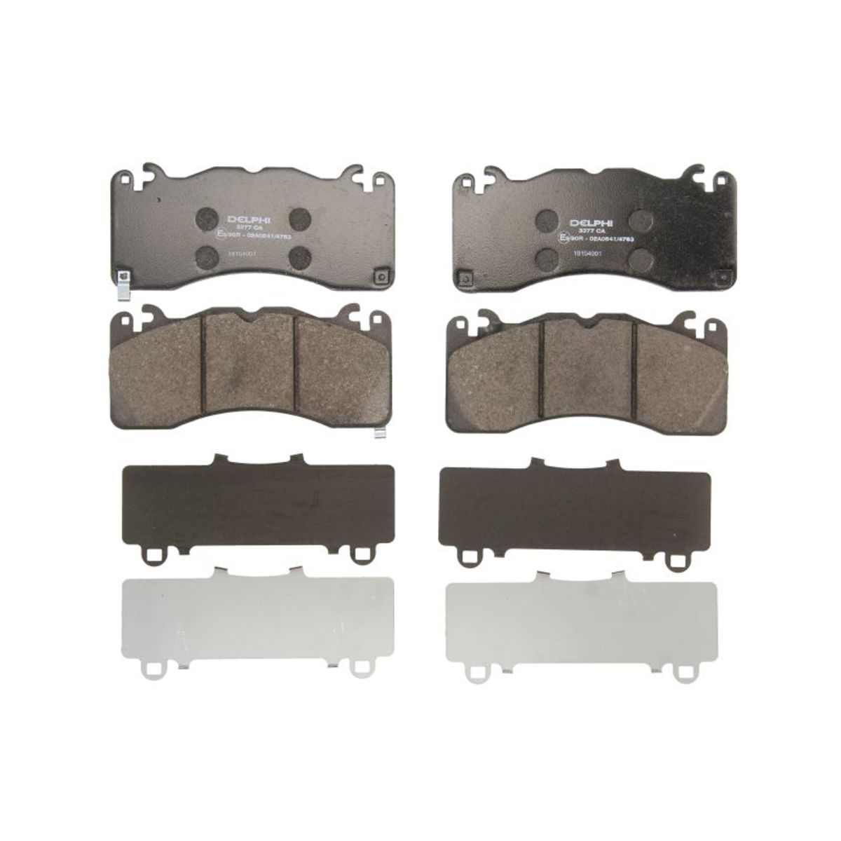 Jarrupalat, levyjarru DELPHI LP3377