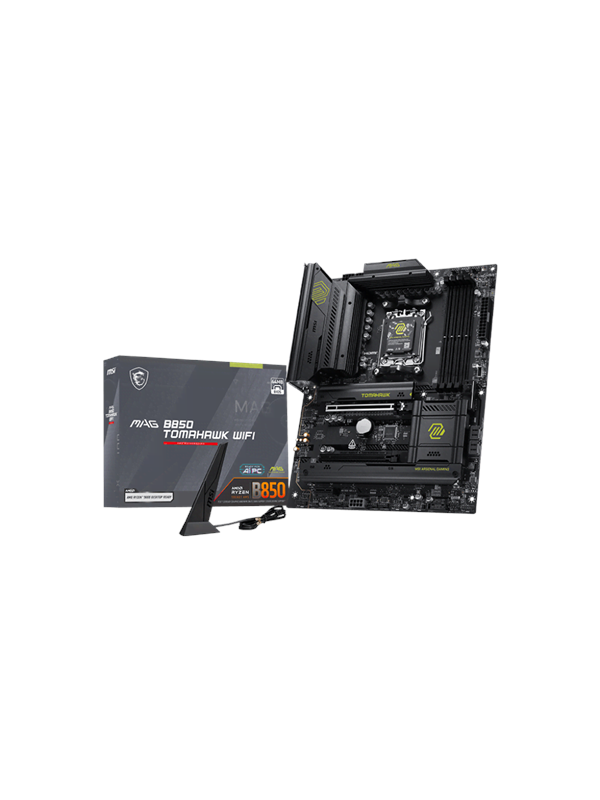 MSI MAG B850 TOMAHAWK WIFI Emolevy - AMD B850 - AMD AM5 - DDR5 RAM - ATX