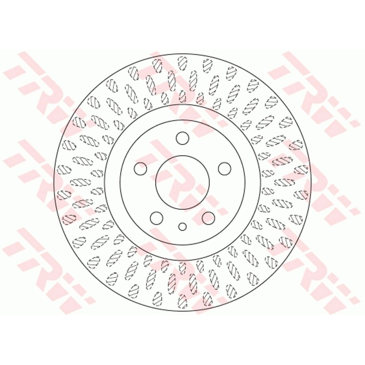 Jarrulevy TRW DF6522