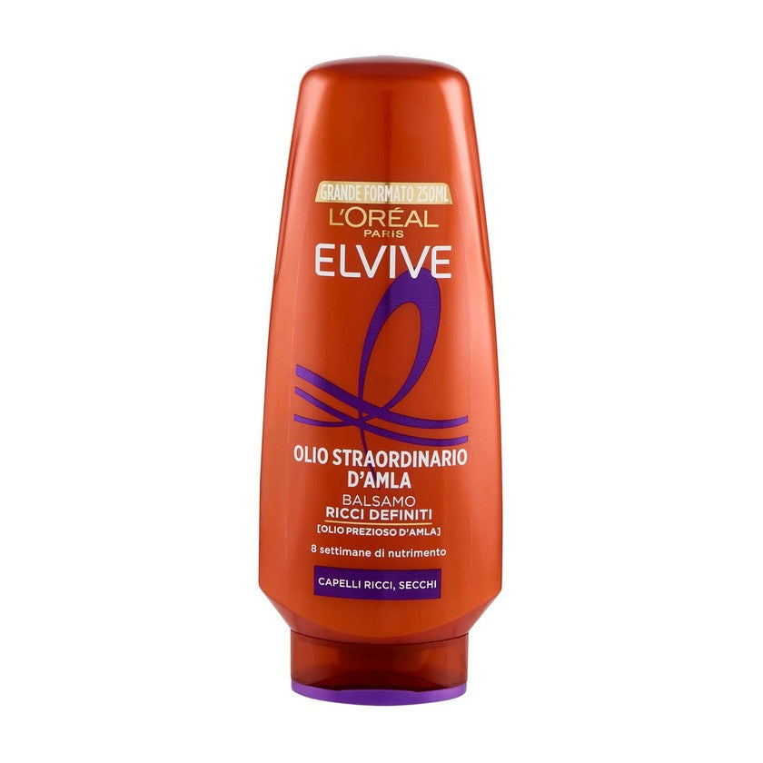 L'oréal paris Elvive Olio Straordinario D'amla Hoitoaine Määritellyille Kiharille Kiharille Hiuksille 250 ml