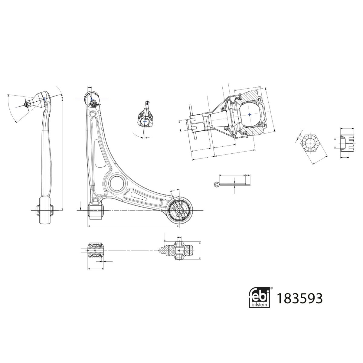 Tukivarsi FEBI BILSTEIN 183593