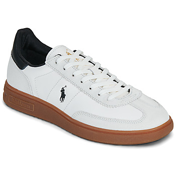 Polo Ralph Lauren Matalavartiset tennarit 'Bedford' harmaa / musta / valkoinen