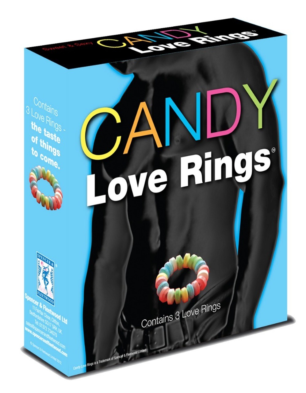 Candy Love Rings 3pcs