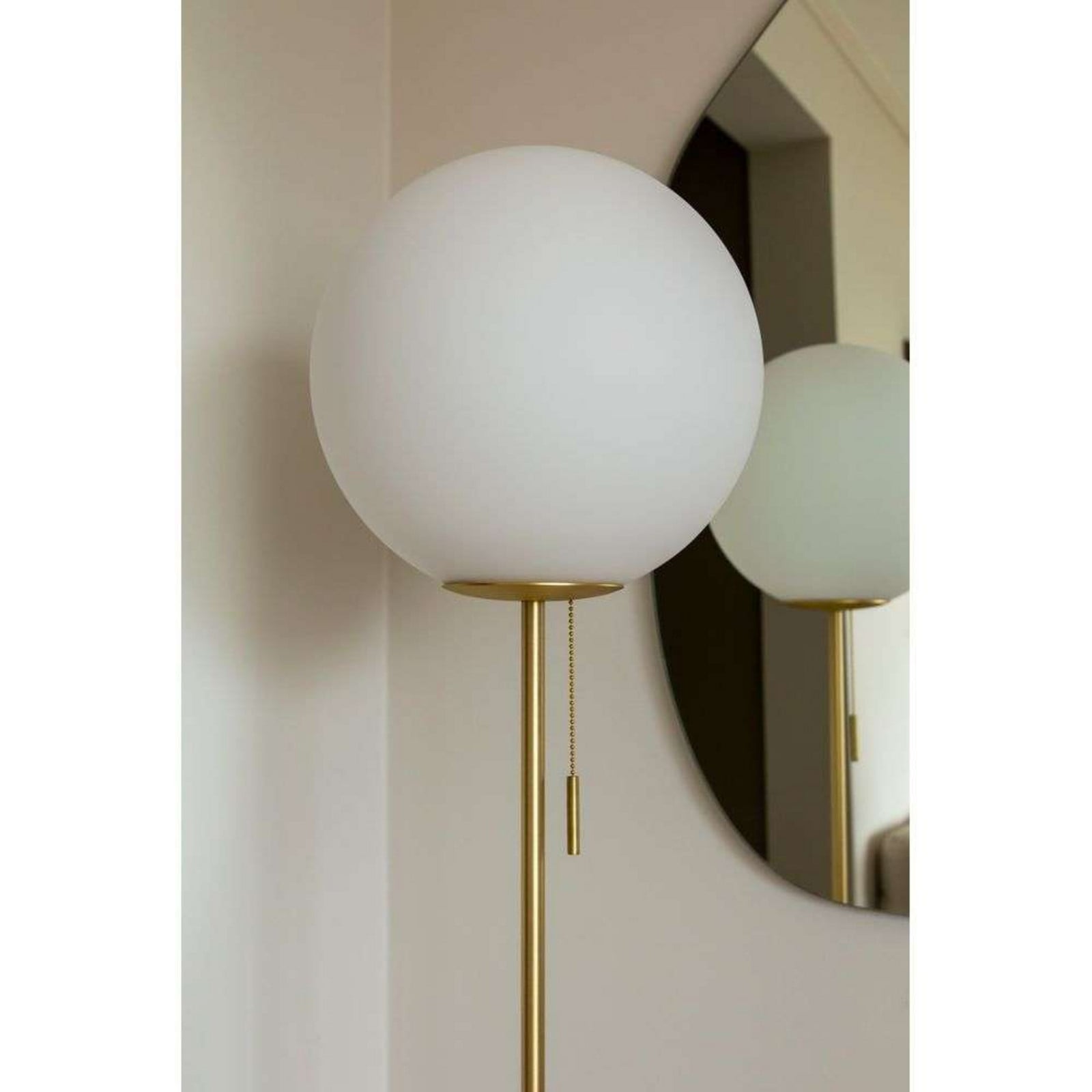 Torrano lattiavalaisin Travertine - Globen Lighting - Olohuone - Design - Lasi - Yksilamppuinen