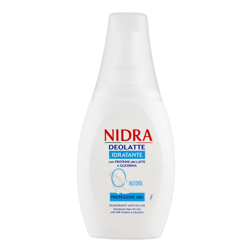 Nidra Kosteuttava Deolatte Maitoproteiineilla Deo Vapo Ei Gas 75 ml