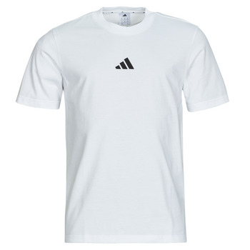 ADIDAS SPORTSWEAR Toiminnallinen paita 'Essentials' musta / valkoinen