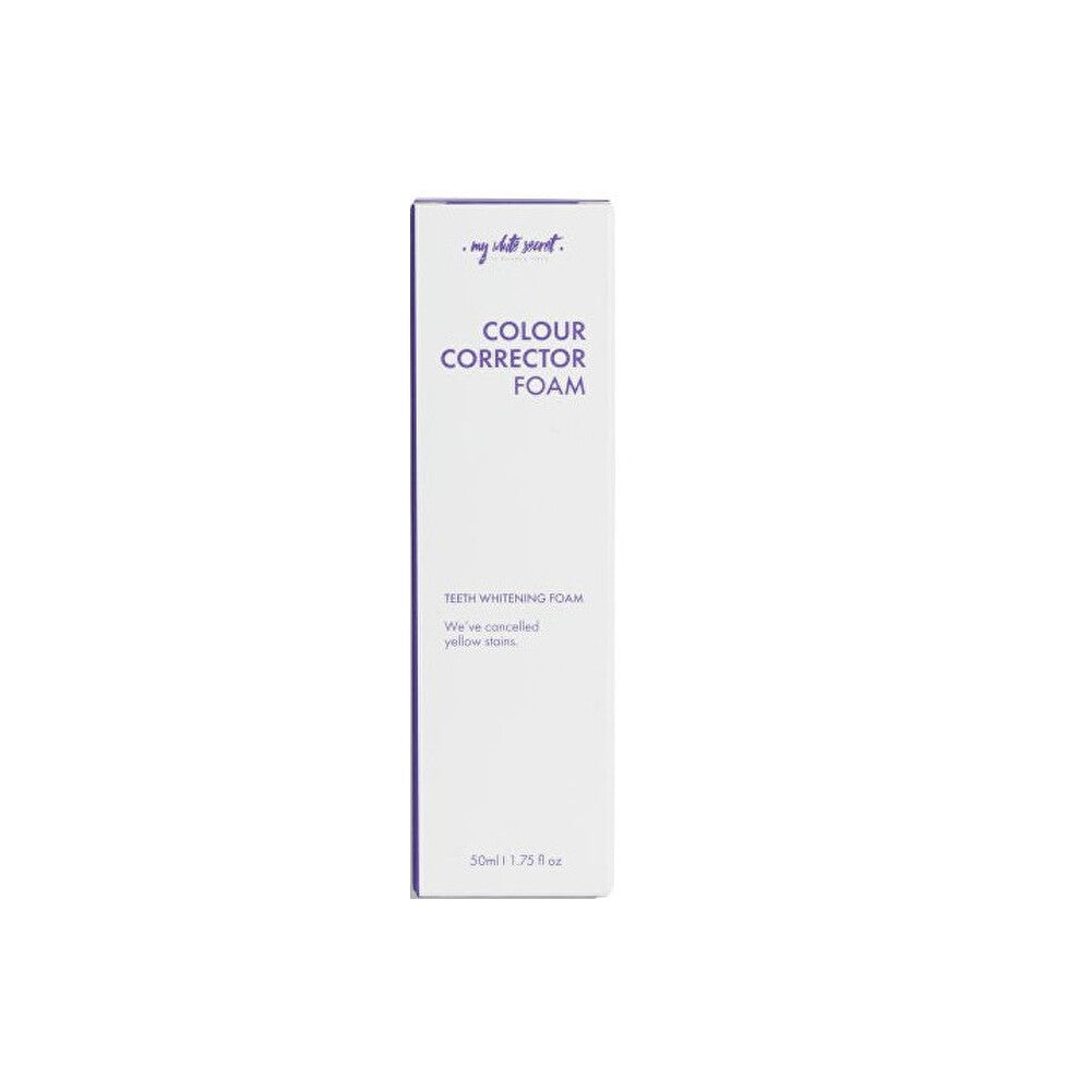 My white secret Värinkorjausvaahto V34 Hampaidenvalkaisuvaahto - 50ml