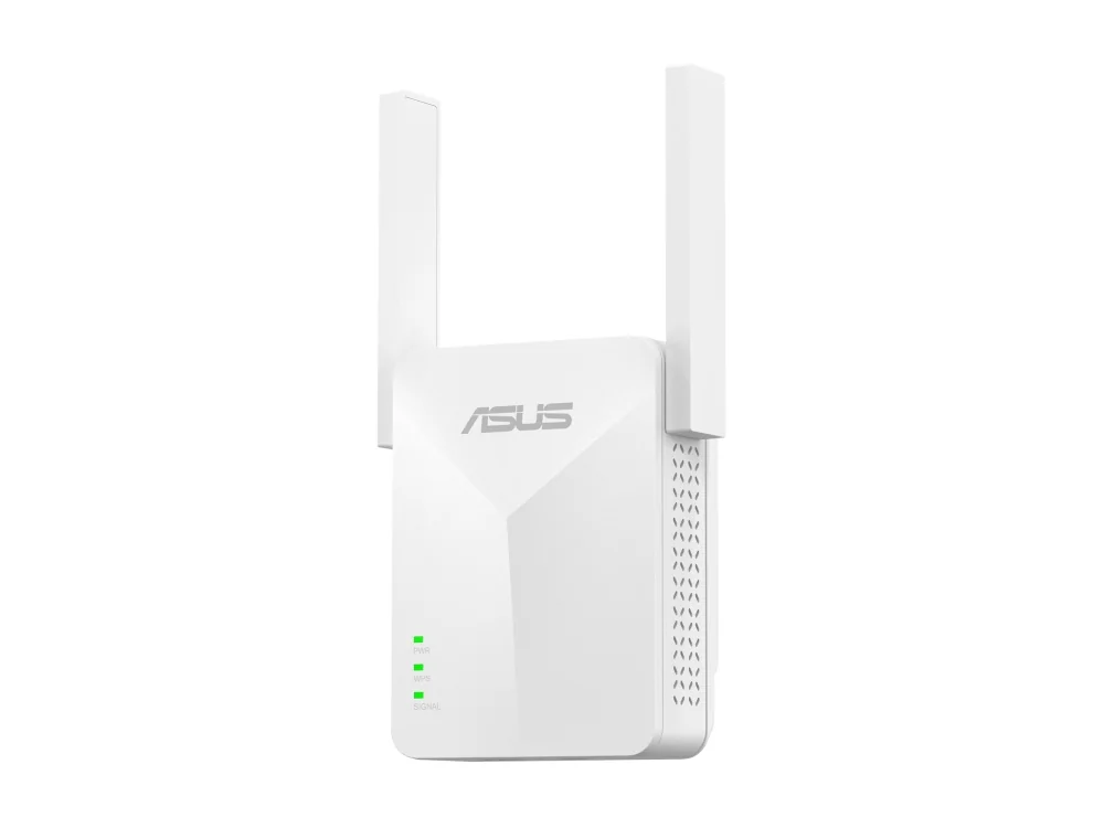ASUS RP-AX50, Verkkolähetin ja -vastaanotin, 1500 Mbit/s, 10,100,1000 Mbit/s, Ulkoinen, Gigabitti Ethernet, 10/100/1000Base-T(X)