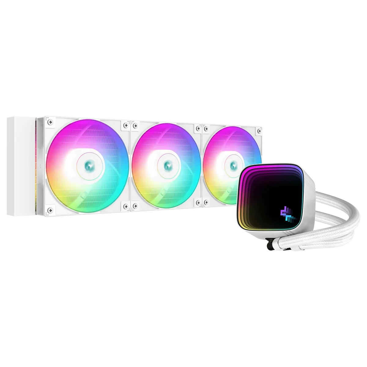 DeepCool LS720 SE 360mm ARGB -nestejäähdytin, valkoinen