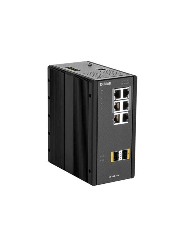 D-link Dis‐300g‐8psw Hallittu L2 Gigabit Ethernet (10/100/1000) Power Over Ethernet -tuki Musta