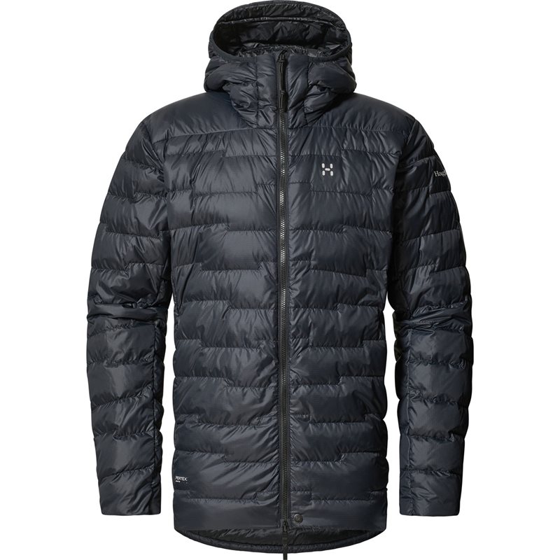 Haglöfs Roc Flash Down Hoodmen True Black - L