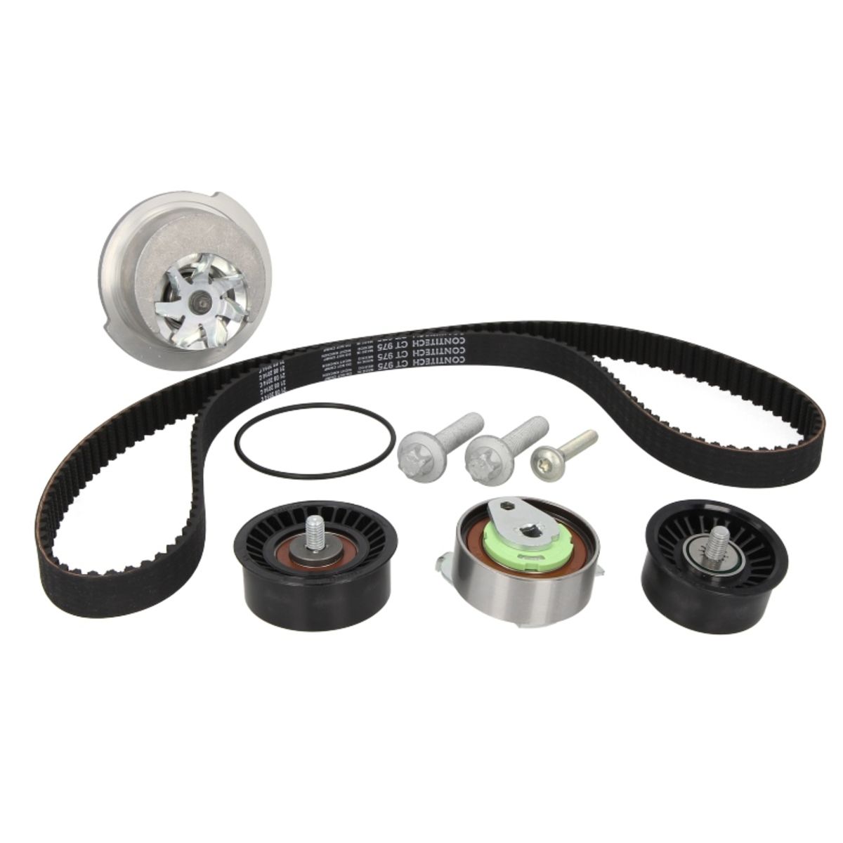 Vesipumppu + jakohihnasarja CONTITECH CT975WP3