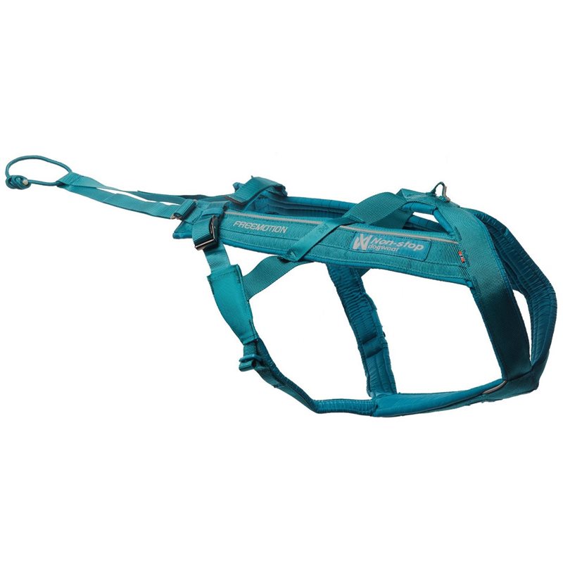 Non-stop dogwear Freemotion Harness 5.0 Aqua - 8