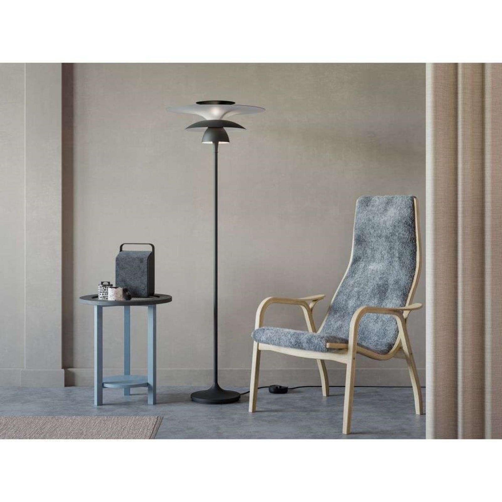Picasso Lattiavalaisin H149 Matt Black - Belid - Olohuone - Metalli