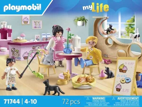 Playmobil 71744, Eläinkahvila, 4 vuosi/vuosia, Monivärinen, Muovi
