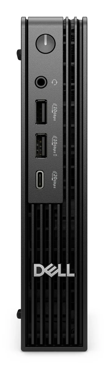 Dell Pro Micro Plus QBM1250 Intel Core Ultra 7 265, 16 Gt, 512 Gt, Win 11 Pro -pöytätietokone, Micro, musta