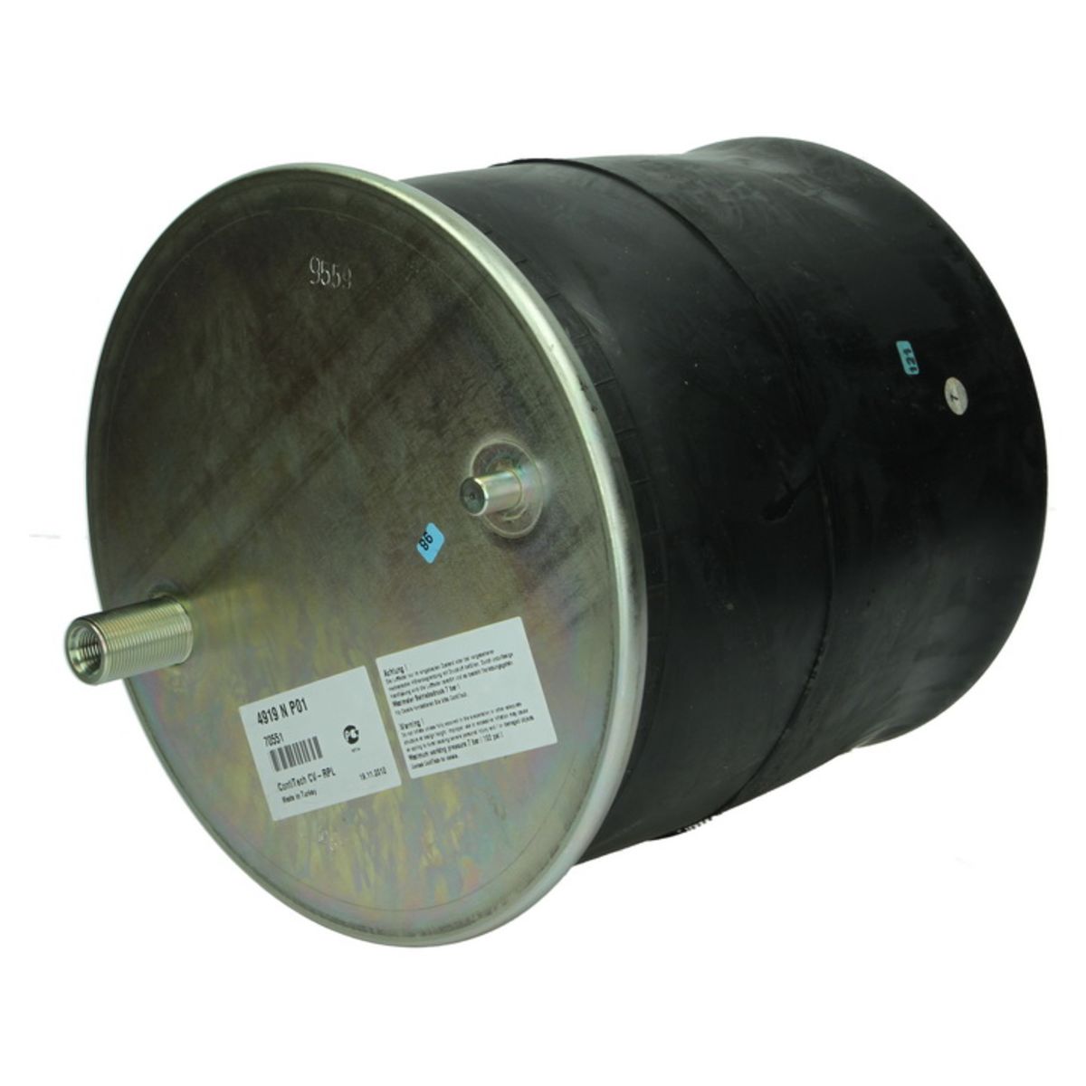 Metallipalje, ilmajousitus CONTITECH AIR SPRING 4919 N P01