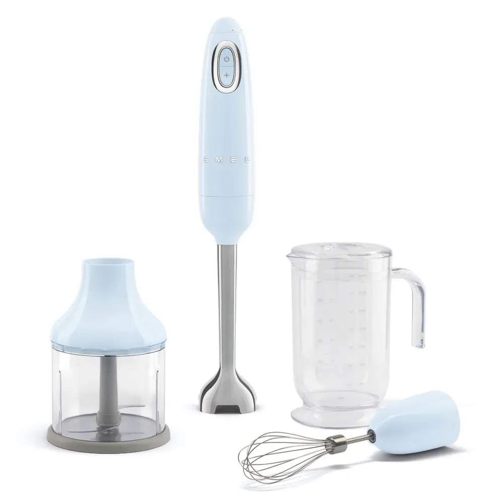 Smeg 50's Style HBF03PBEU 700 W 1,4 l -sauvasekoitinsarja, Pastel Blue