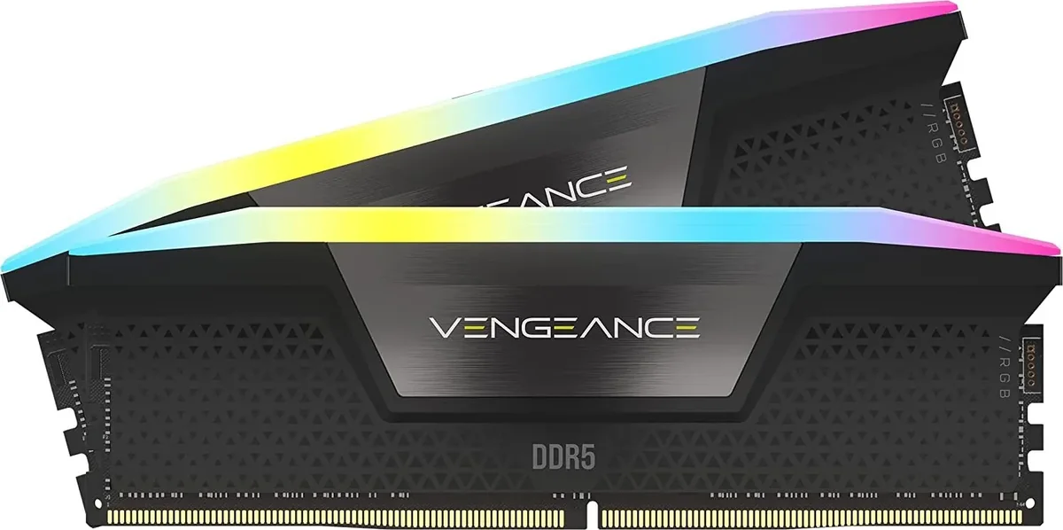 Corsair Vengeance RGB DDR5-5200 - 32GB - CL40 - Dual Channel (2 pcs) - Intel XMP - Musta RGB