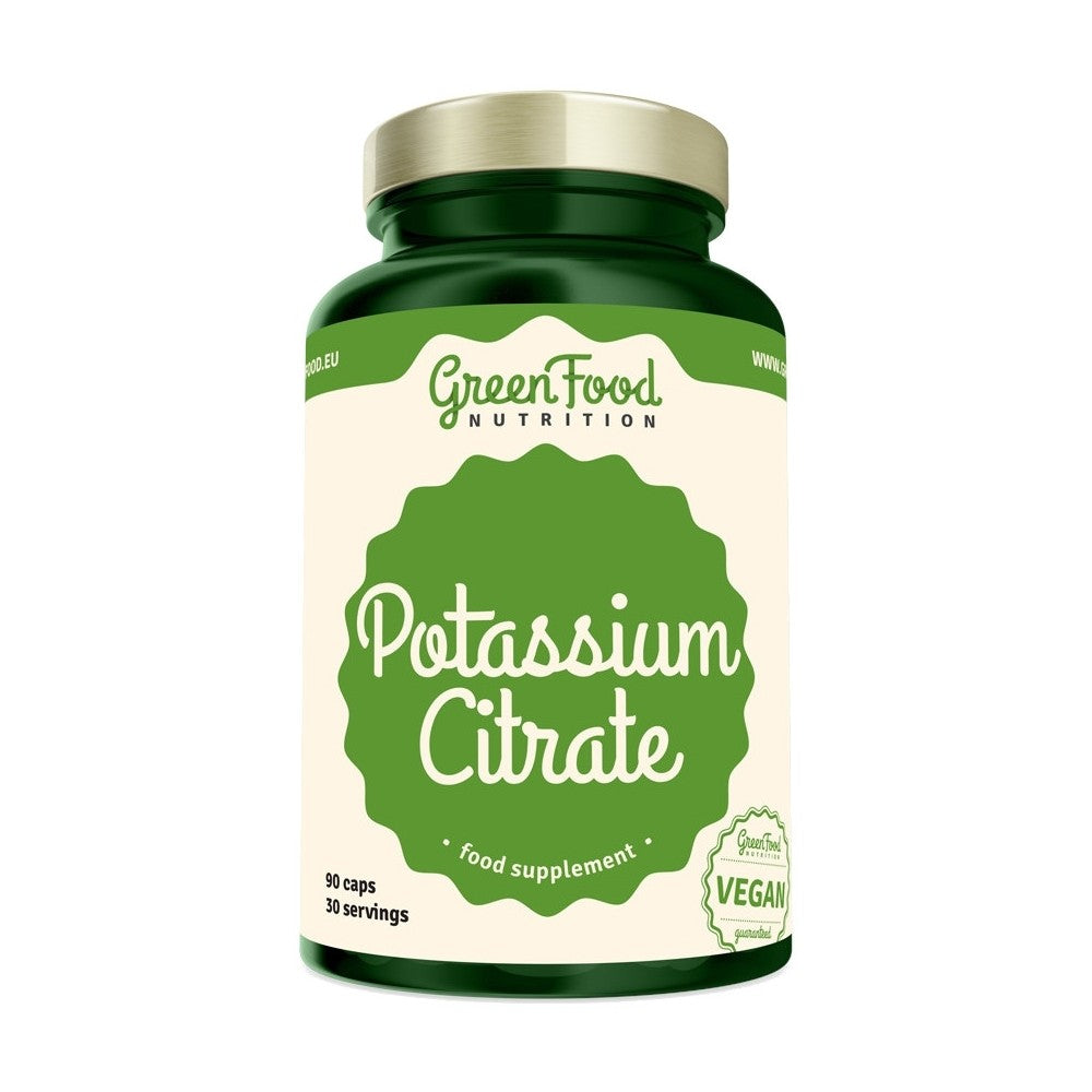 Greenfood Citrato Di Potassio 90 Capsule — Integratore