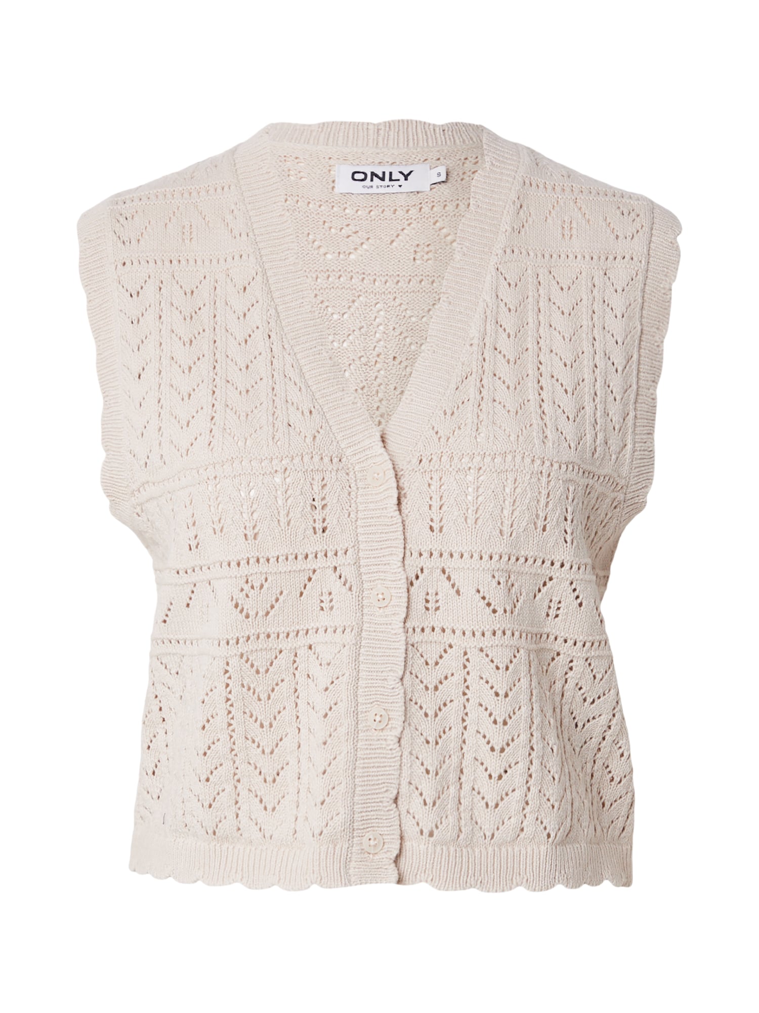 ONLY Neuleliivi beige