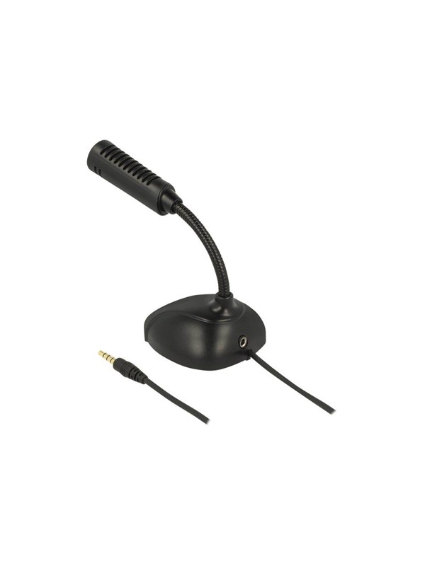 DeLOCK Condenser Microphone Omni-Directional for Smartphone Tablet