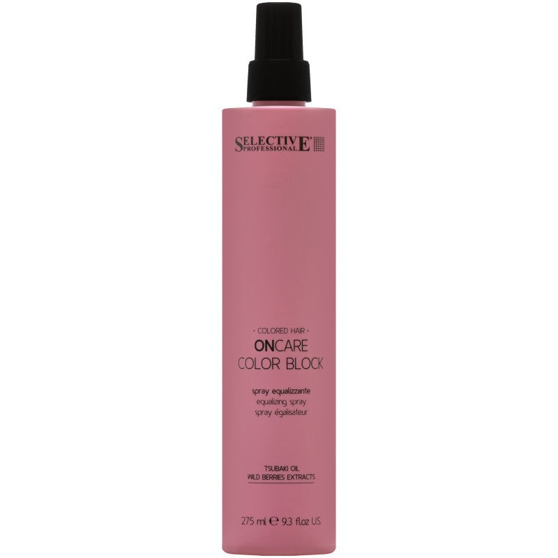 Tasapainottava hiuslakka Selective On Care Color Block 275 ml
