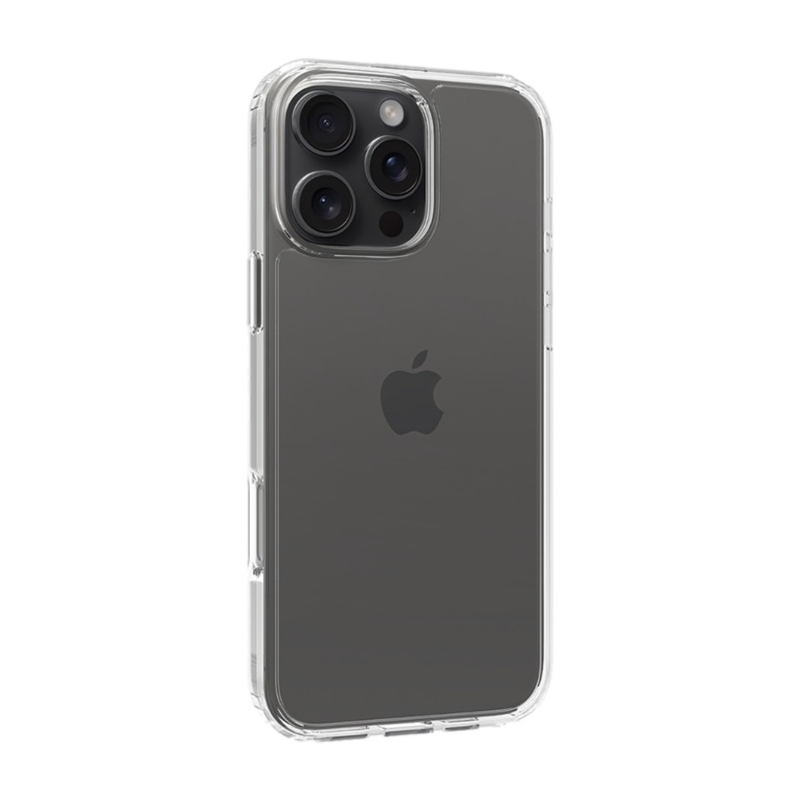 Screenor Bumper, iPhone 16 Pro Max -suojakuori, Läpinäkyvä